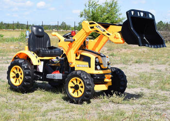 BAWIBUS.PL auto na akumulator TRAKTOR Z ŁYŻKĄ KOPARKA traktorek autka