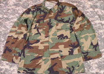 Bluza BDU woodland medium ripstop 99r