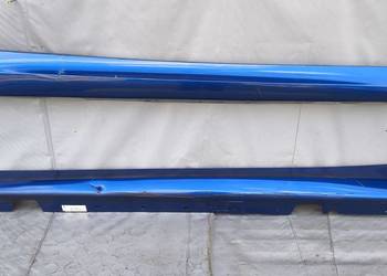 BMW E90 E91 LIFT FL M PAKIET NAKŁADKI PROGOWE PROGI PRÓG LEMANSBLAU KOMPLET