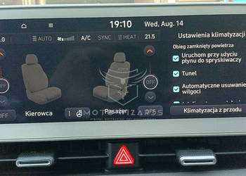 Polskie Menu z USA/EU HYUNDAI Tucson Genesis Sonata Elantra Ioniq Kona