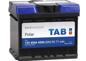 Akumulator TAB POLAR S 45Ah 420A niski