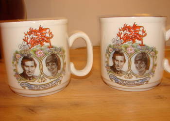 Karol i Diana 1981r kubek Churchill England Karol i Diana 1981r kubek Churchill England