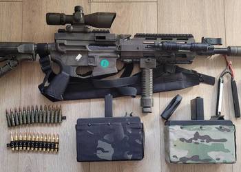 Replika asg karabinu maszynowego CM16 LMG G&G
