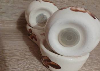 Zestaw przypraw sol i pieprz  porcelana z Włocławka