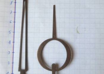 442 Wskazówki starego zegara komplet 2,2x2,2mm 4,4mm