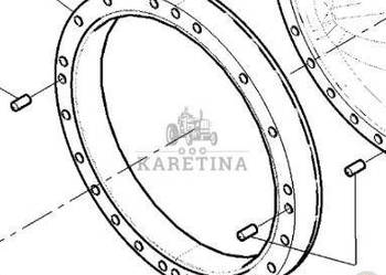 Fendt 930 933 936 939 942 Vario Gen 6 Obudowa Przedniej Osi Kołnierz CZĘŚC…