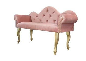 Ławka pikowana poczekalnia glamour 100 kolorów