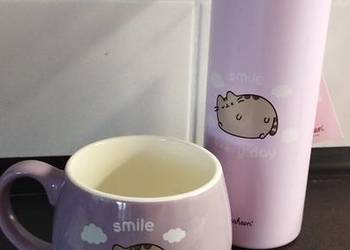Kubek ceramiczny termiczny bidon termos butelka Pusheen