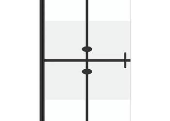 vidaXL Składana ścianka prysznicowa, pół mrożone szkło ESG(SKU:151190)