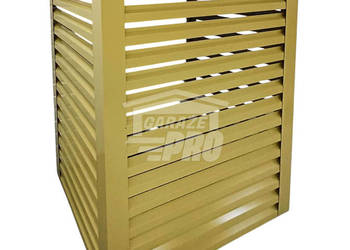 Osłona klimatyzatora – pompy ciepła 120x80x180cm cm Piaskowy GP709