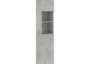 Szafka łazienkowa szarość betonu 32x255x190 cm WM-802880