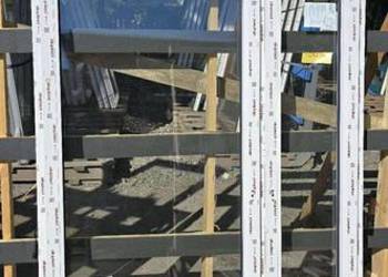 Nowe Okno PCV 147x164 nowe, kolor biały