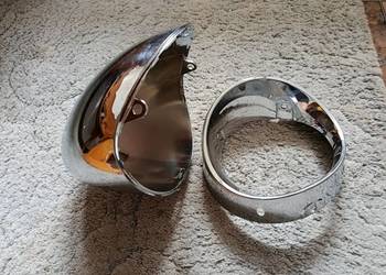 Honda VTX 1300 1800 OBUDOWA LAMPY PRZÓD + RAMKA NOWA OEM