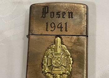 Niemiecka zapalniczka benzynowa, III Rzesza, Posen 1941 Niemiecka zapalniczka benzynowa, III Rzesza, Posen 1941