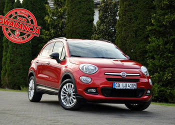 Fiat 500x 1.6i(110KM)*Kolorowa Navi*Parktronik*Welur*Chrom*Reling*I Wł*Alu…