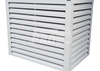 Osłona klimatyzatora - pompy ciepła 120x60x130 cm biały GP311