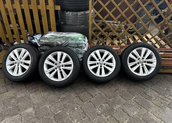 Felgi Oryginalne VW Caddy z oponami 205/55/R16 5x112 ET50 6.5J