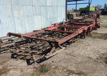 Brona zębowa składana ciężka ok.7,5 m z wałkami