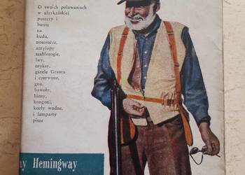 Zielone wzgórza Afryki Ernest Hemingway ISKRY 1959