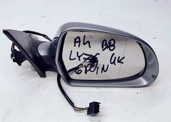 LUSTERKO PRAWY PRZÓD AUDI A4 B8 LY7G UK 6 PIN