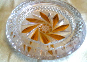 Popielniczka  kryształowa Huta Julia