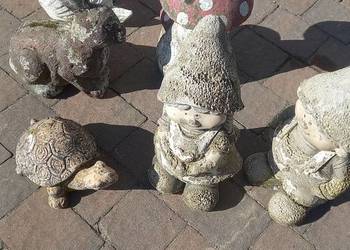 Figurki ogrodowe gipsowe