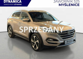 Hyundai Tucson 1.7CRDI 141KM DCT 2016 r., Salon PL, komplet kół serwisowan…