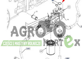 9823358, 120989A1, 120988A1, 120987A1, 238-6126, 1978320C1 ORING CNH