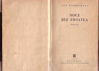 (6584) NOCE BEZ ŚWIATŁA – JAN PIERZCHAŁA