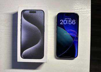 iPhone 15 Pro 128GB Blue Titanium - 89% kondycji