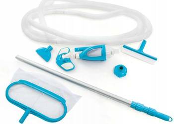 Zestaw do czyszczenia basenów odkurzacz wodny - siatka szczotka INTEX 28003