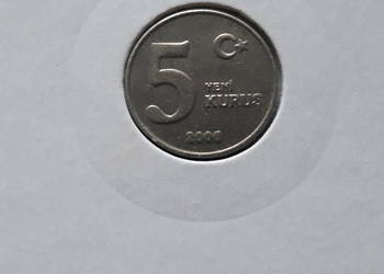 5 Nowych Kurus Turcja 2005 r.
