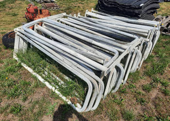 Wygrodzenia agrafki do obory dla bydła 19 sztuk (202 cm x 59 cm)