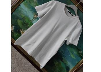 koszulka top t-shirt bluzka bawełniana krótki rękaw klasyczna