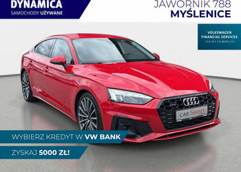 Audi A5 Sportback VAT 23% S-line 40TFSI mHEV 204KM S-tronic quattro 2023 r…