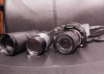 Panasonic G5 + obiektywy manualne - zestaw