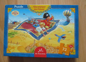 Sprzedam puzzle - dzieci na latającym dywanie - 72 elementy