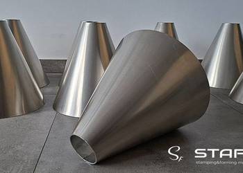 Zwijanie stożków/ walców / stożek z aluminium
