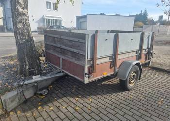 Przyczepa lekka SARIS 750KG podwójne burty