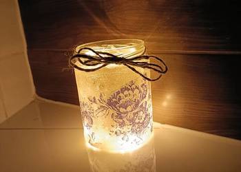 Rękodzieło Lampion Dequpage