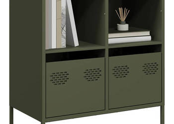 Szafka oliwkowa 68x39x735 cm stal walcowana na zimno WM-851362