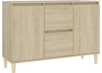 Szafka dąb sonoma 101x35x70 cm materiał drewnopochodny WM-806106