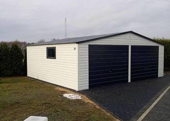 Garaż blaszany PREMIUM Wzmocniony profil Producent SZYBKA REALIZACJA