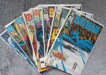 Batman - zestaw 9 komiksów TM Semic, rocznik 1993