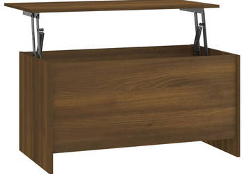 Stolik kawowy brązowy dąb 102x555x525 cm WM-819268