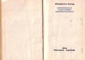 (0395) KONFEDERACJA ALBO PRÓBA MOKRONOWSKIEGO – WŁODZIMIERZ