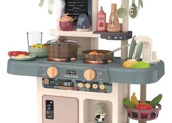 Kuchnia dla dzieci dźwięki LED woda generator pary dodatki