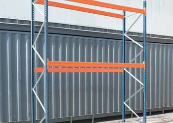 Regał magazynowy paletowy MECALUX 0+2 poziomy H-400  L-347  moduł bazowy