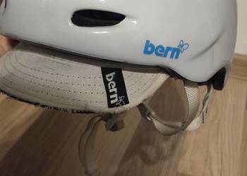Kask Bern Berkeley S (54-55.5 cm) | Na rower / rolki | Biały z daszkiem