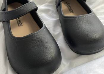 Baleriny dziewczęce r.24 (16 cm) – nowe, czarne